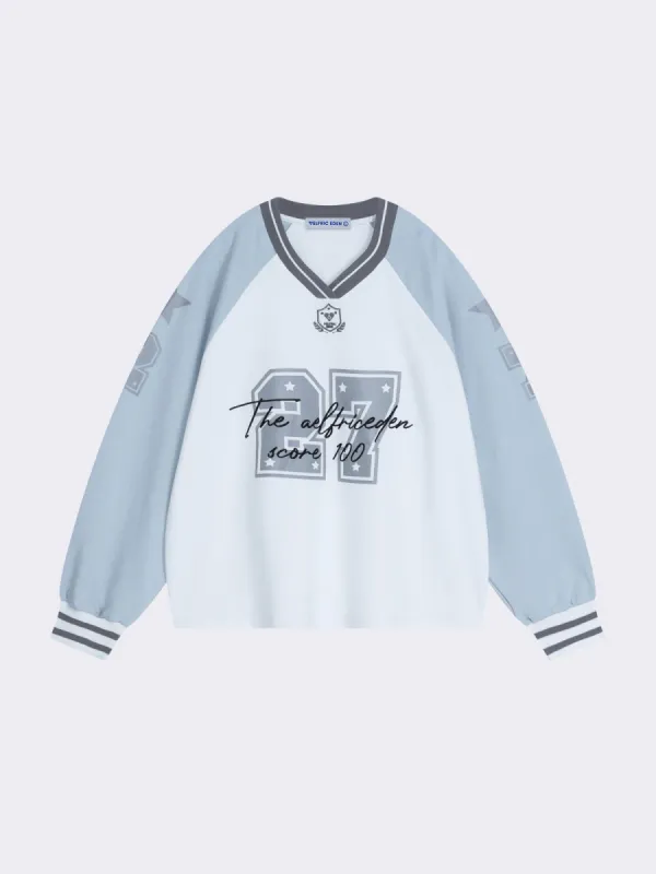 Aelfric Eden Star Number Print Sweatshirt sold by Aelfric Eden