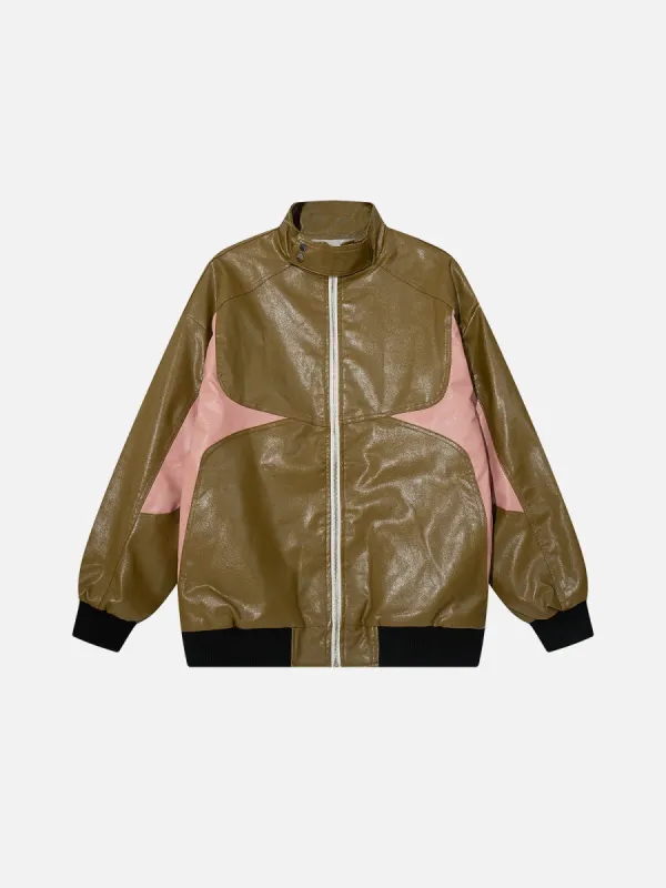 Aelfric Eden Star Faux Leather Jacket sold by Aelfric Eden