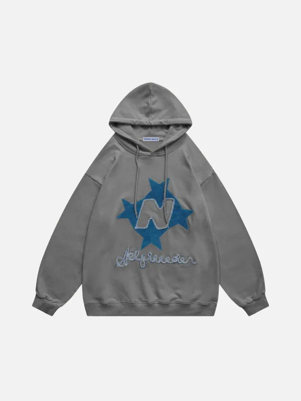 Aelfric Eden Stellaris Embroidered Hoodie sold by Aelfric Eden