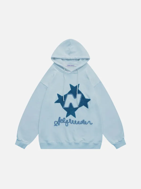Aelfric Eden Stellaris Embroidered Hoodie sold by Aelfric Eden