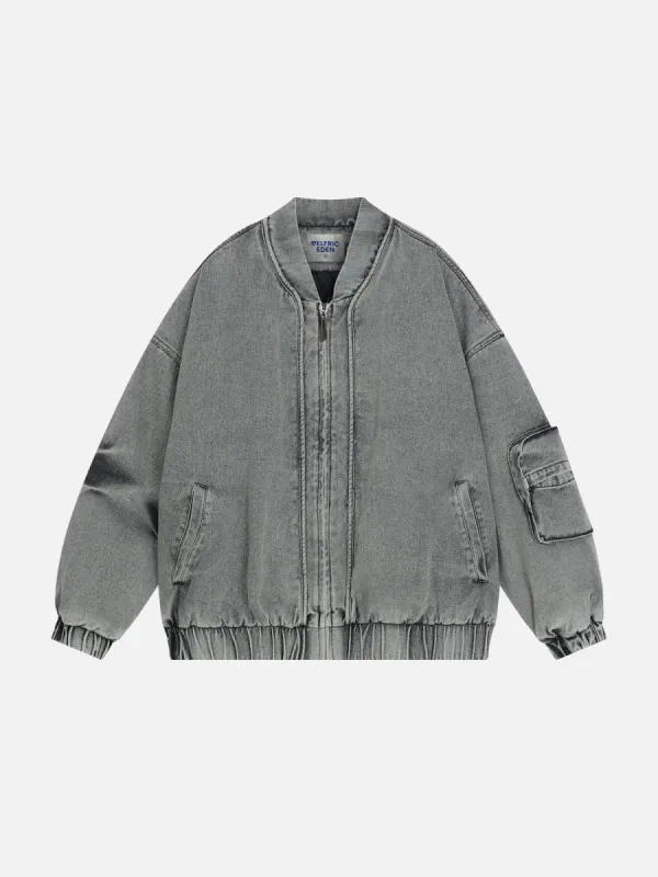 Aelfric Eden Zip Up Washed Coat sold by Aelfric Eden