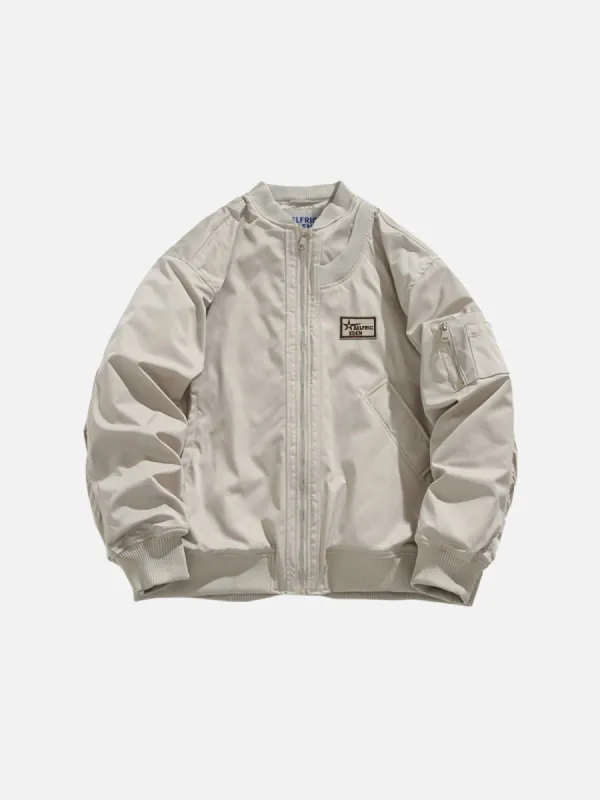Aelfric Eden Irregular Design Bomber Jacket sold by Aelfric Eden