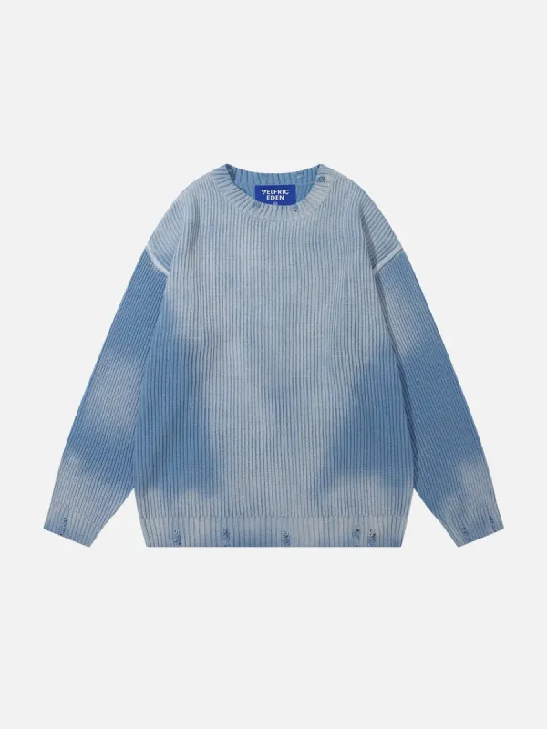 Aelfric Eden Gradient Washed Sweater sold by Aelfric Eden