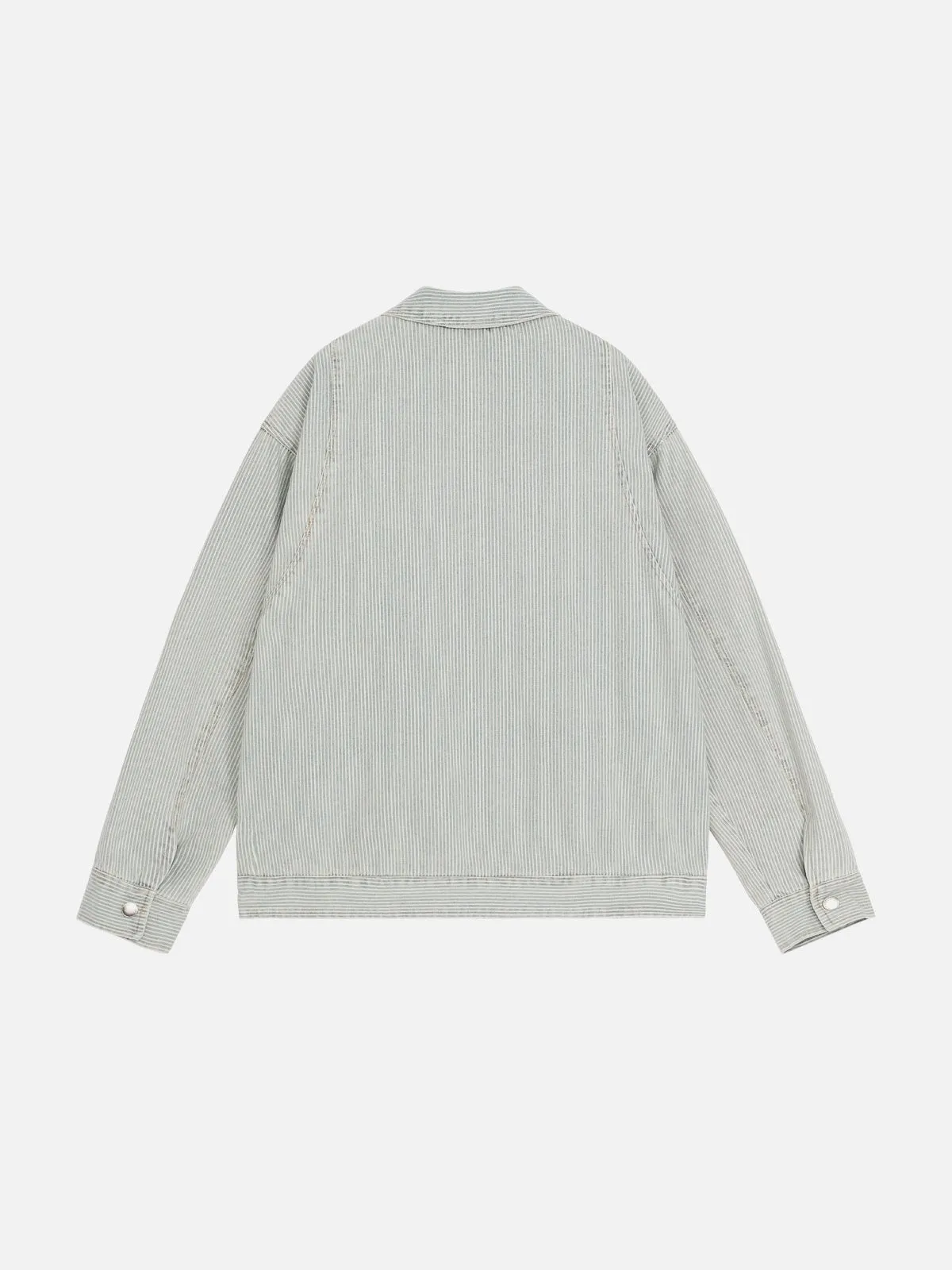 Aelfric Eden Vintage Stripe Denim Jacket sold by Aelfric Eden product image thumbnail 2