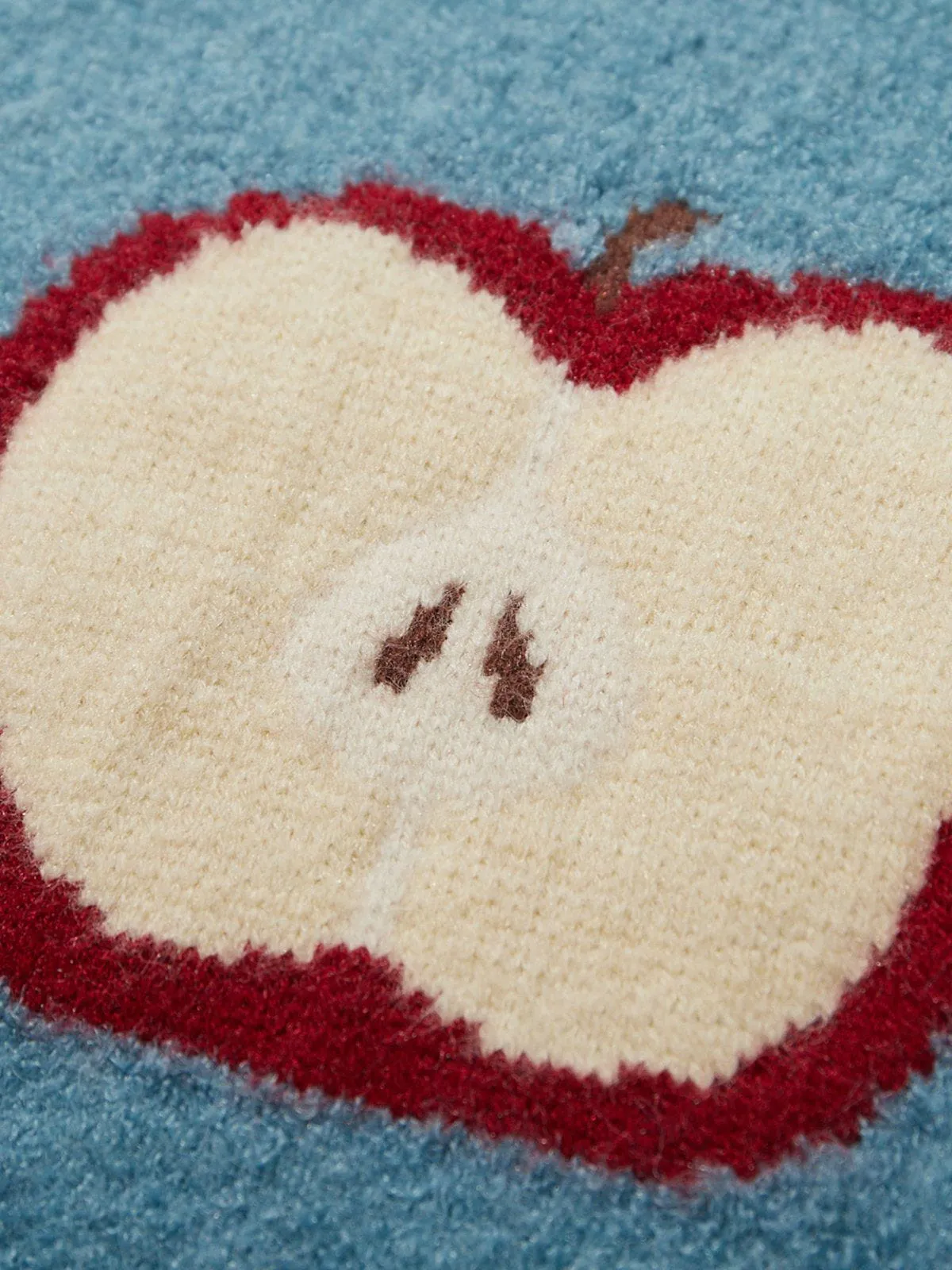 Aelfric Eden Apple Graphic Cropped Sweater sold by Aelfric Eden product image thumbnail 3