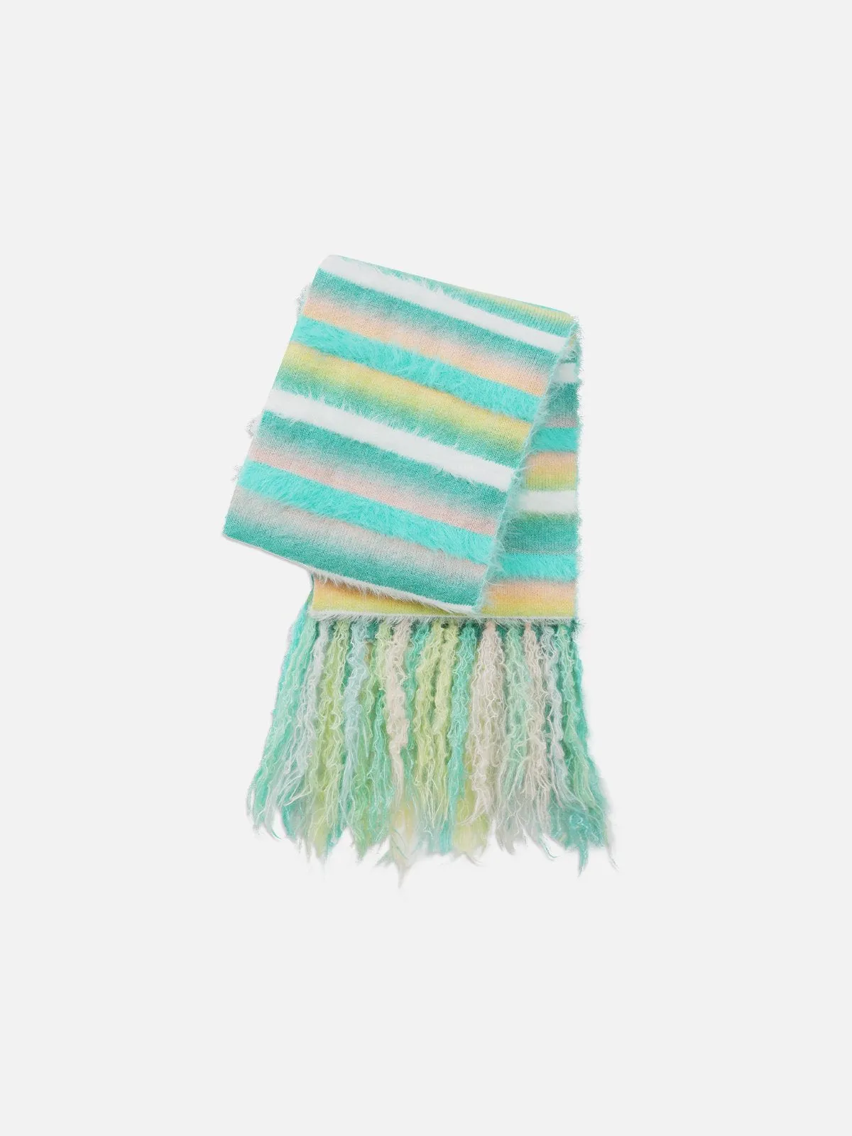 Christmas Stripe Gradient Scarf sold by Aelfric Eden product image thumbnail 4