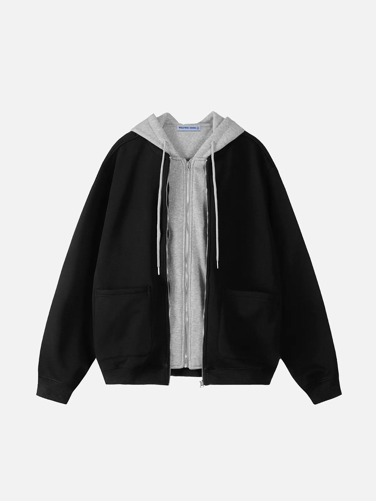 Aelfric Eden Vintage Two Layer Zip Up Hoodie sold by Aelfric Eden