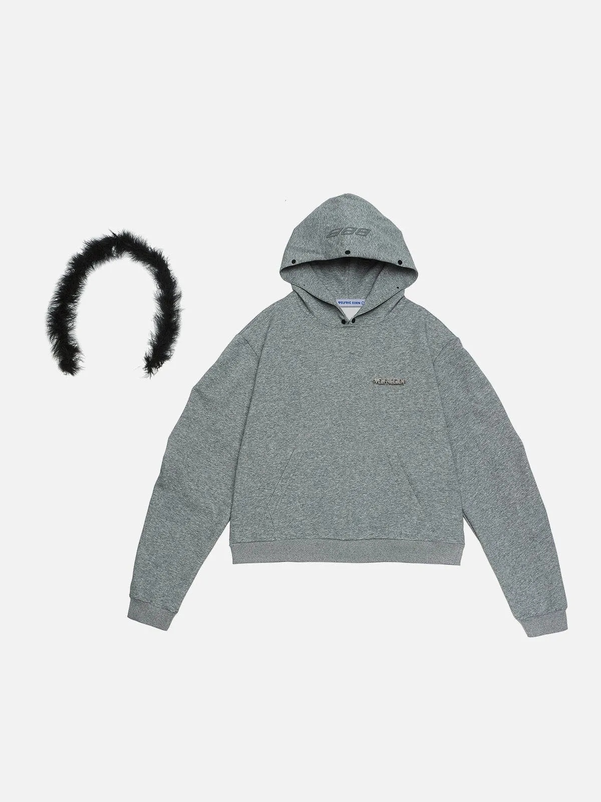 Aelfric Eden Wrinkle Sleeve Hoodie sold by Aelfric Eden product image thumbnail 2