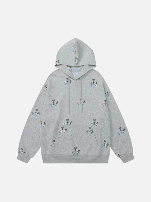 Aelfric Eden Dachshund Graphic Hoodie sold by Aelfric Eden