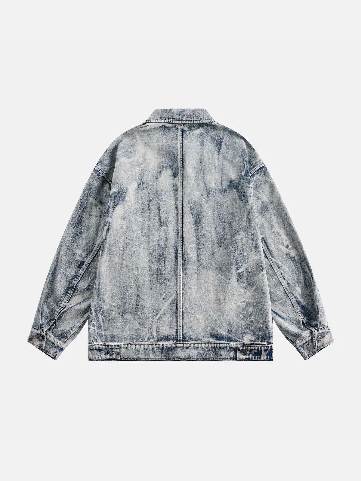 Aelfric Eden Patchwork Washed Denim Jacket sold by Aelfric Eden product image thumbnail 2