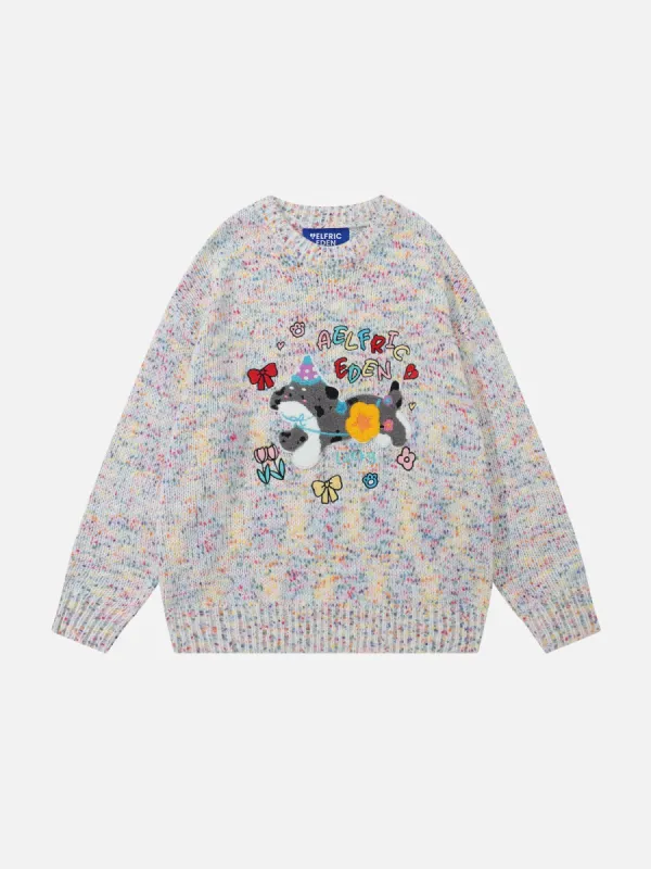 Aelfric Eden Colorful Cute Dog Sweater sold by Aelfric Eden