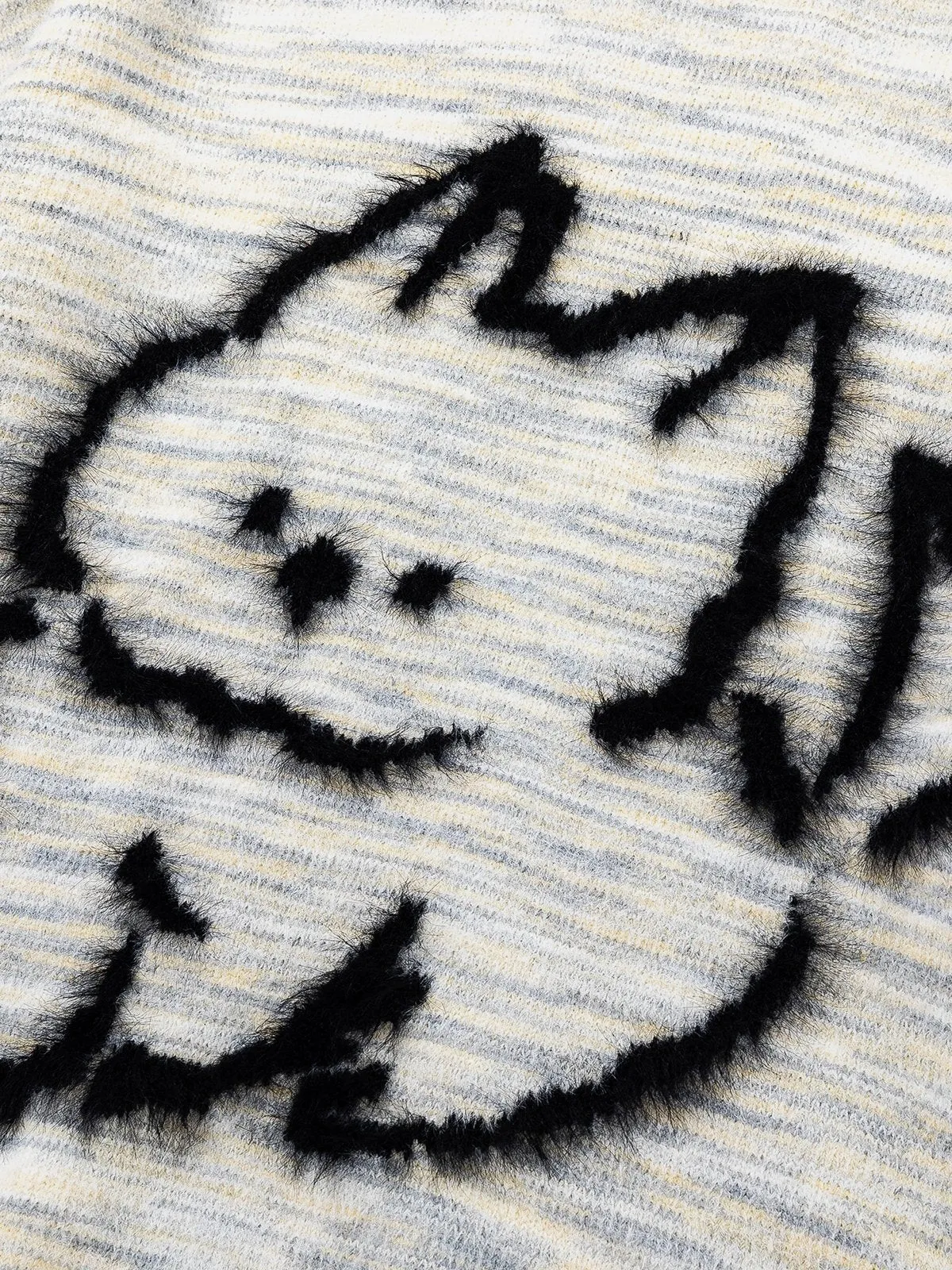 Aelfric Eden Cat Graphic Sweater sold by Aelfric Eden product image thumbnail 4