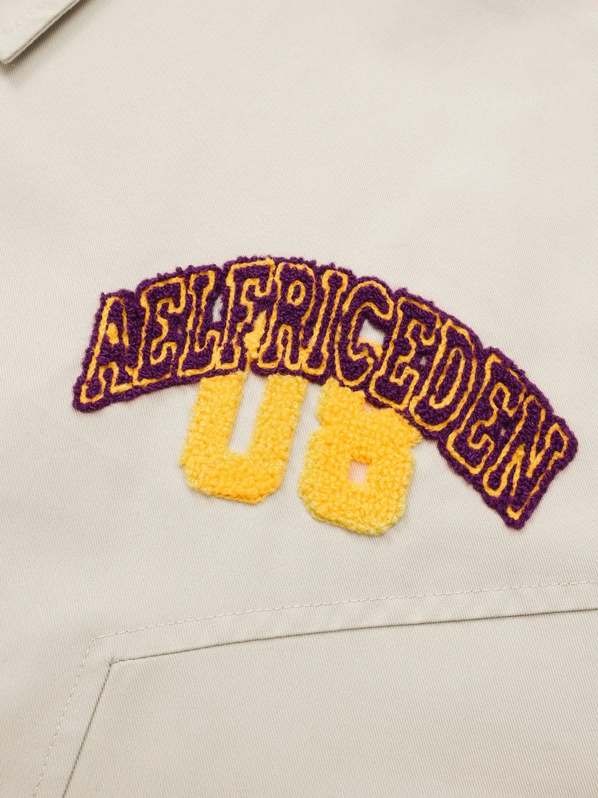 Aelfric Eden Embroidery Zip Up Varsity Jacket sold by Aelfric Eden product image thumbnail 3