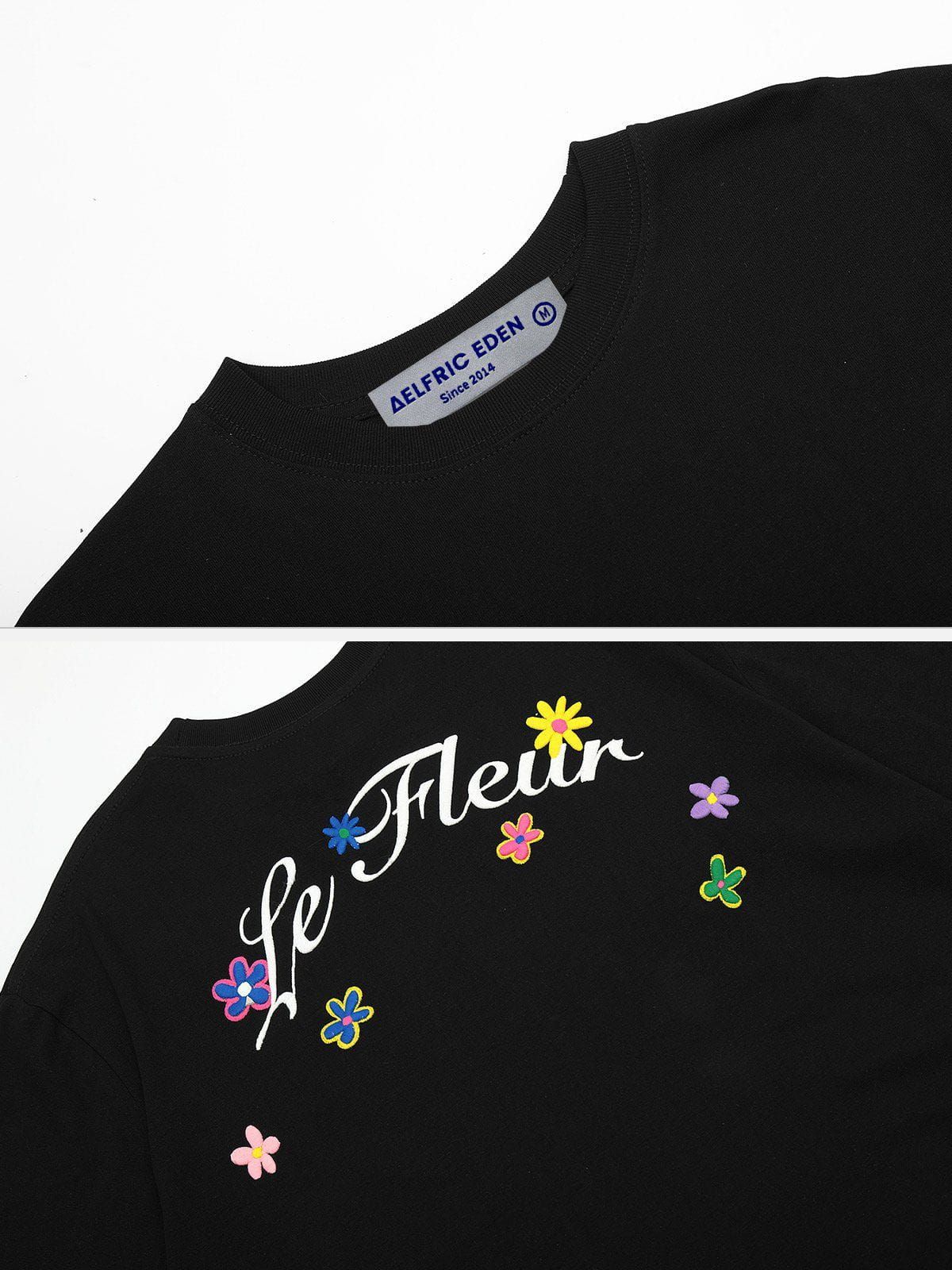 Aelfric Eden Floral Embroidery Tee sold by Aelfric Eden product image thumbnail 5
