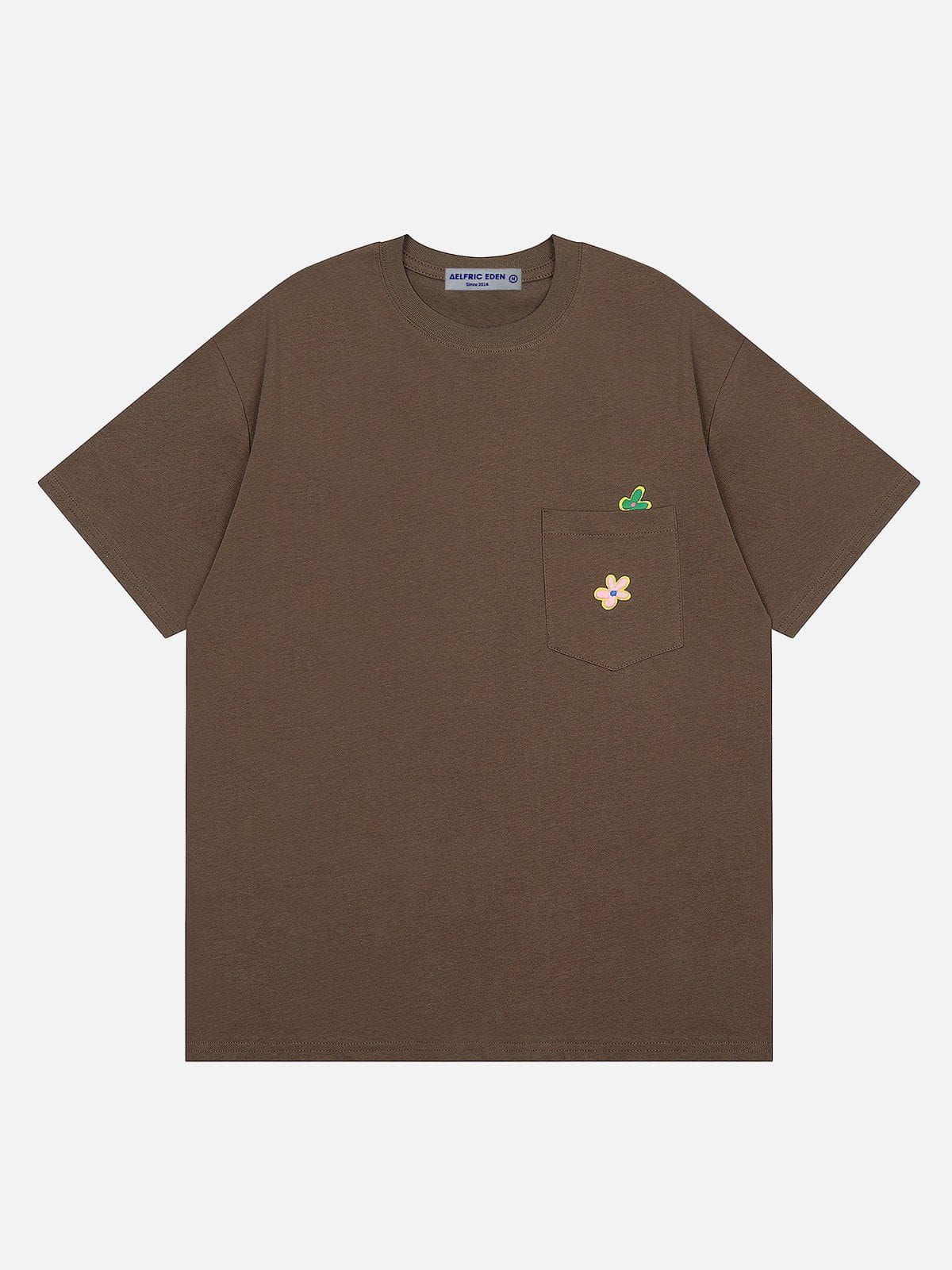 Aelfric Eden Floral Embroidery Tee sold by Aelfric Eden product image thumbnail 3