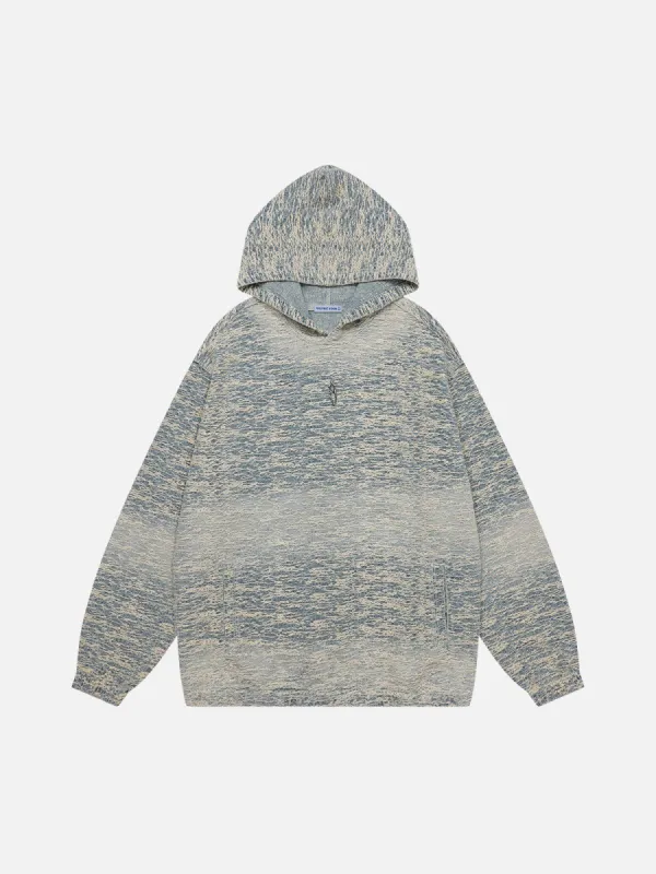 Aelfric Eden Washed Texture Denim Hoodie sold by Aelfric Eden