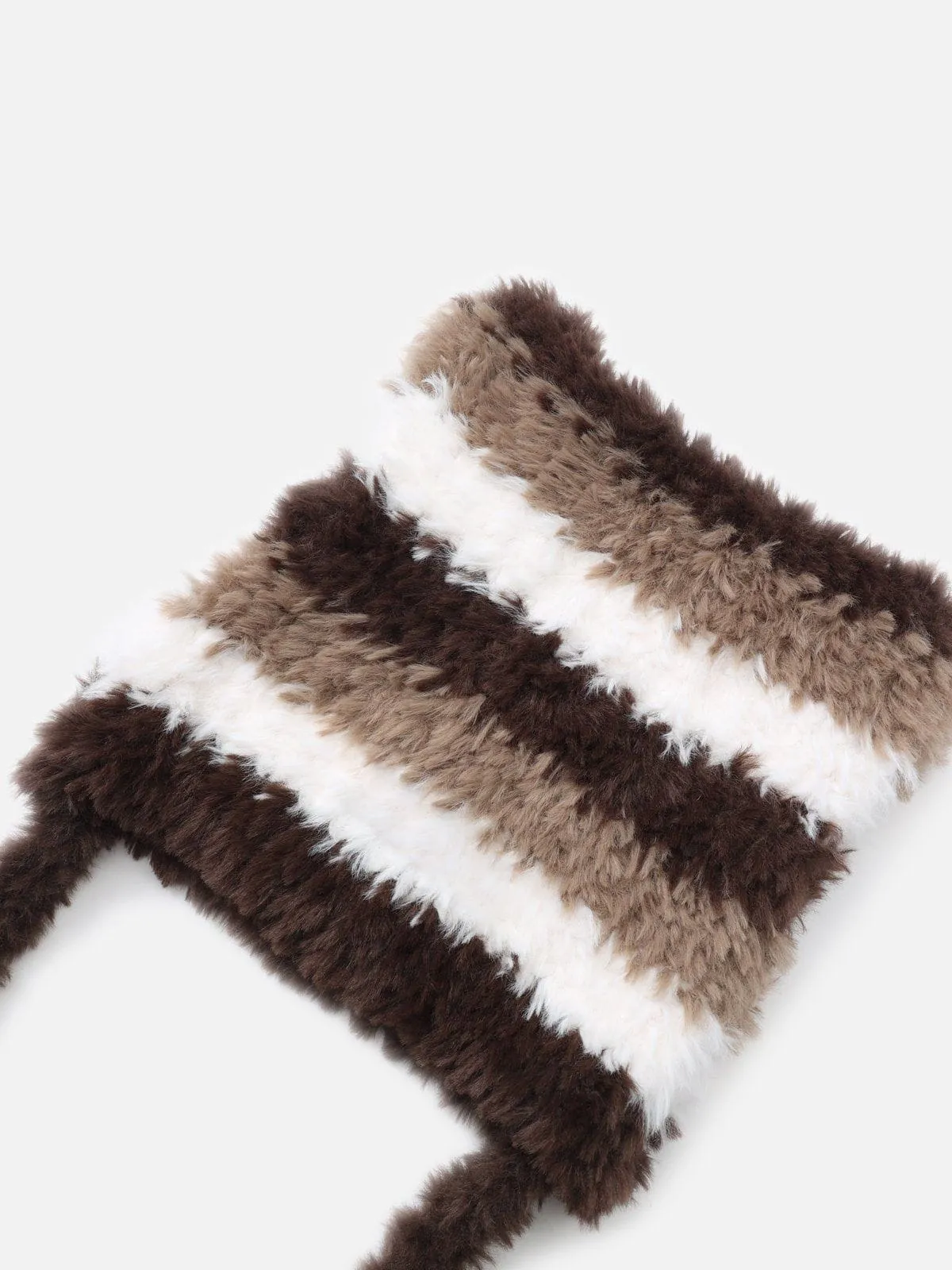 Stripe Plush Beanie sold by Aelfric Eden product image thumbnail 3