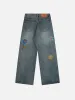 Aelfric Eden Floral Embroidery Jeans sold by Aelfric Eden