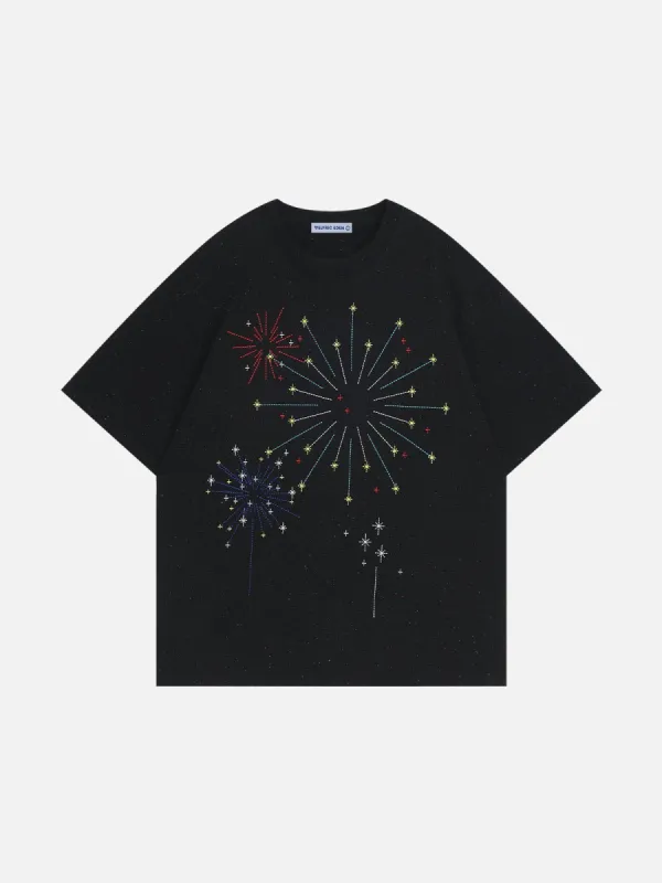 ◆Aelfric Eden◆Flame PU Patchwork 半袖Tシャツ 送料込 Aelfric Eden Flame PU Patchwork Tee | Parallel