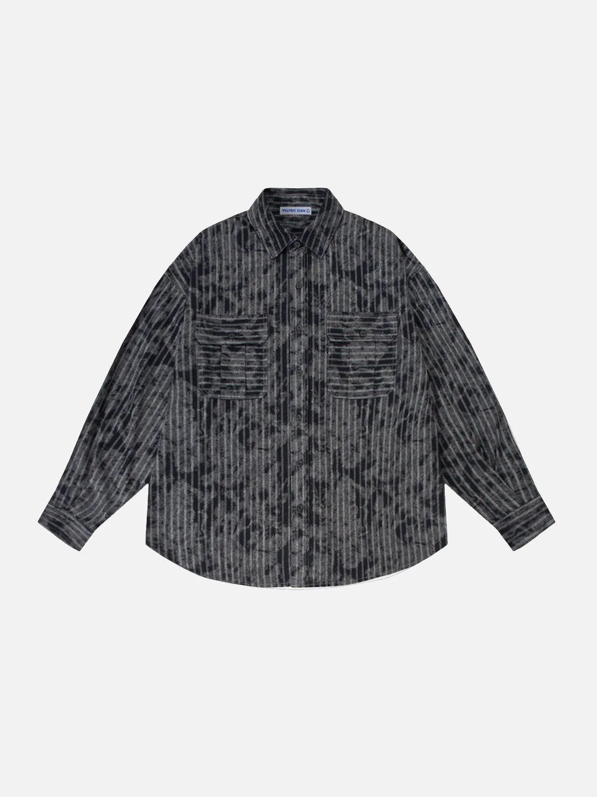 Aelfric Eden Tie Dye Texture Long Sleeve Shirt sold by Aelfric Eden product image thumbnail 2