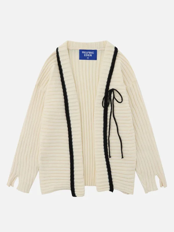 Aelfric Eden Woven Ribbon Cardigan sold by Aelfric Eden