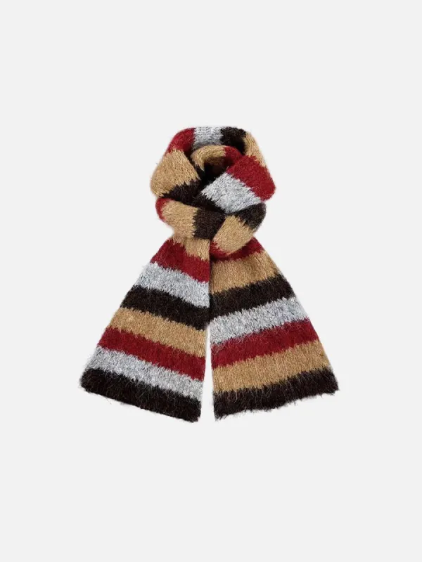 Color Blocking Stripe Scarf sold by Aelfric Eden