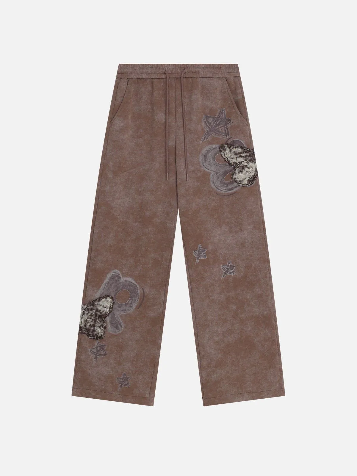 Aelfric Eden Embroidery Butterfly Washed Sweatpants sold by Aelfric Eden