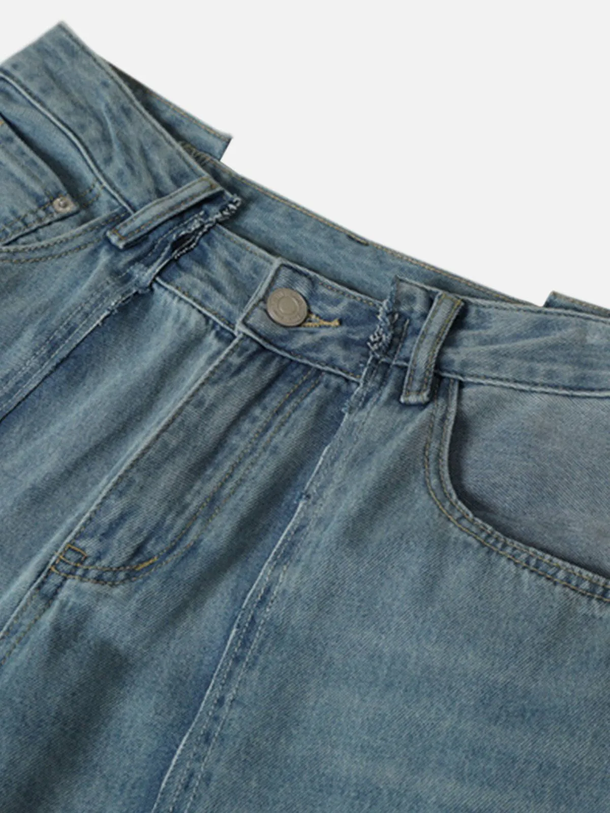 Aelfric Eden Patchwork Two Layer Loose Jeans sold by Aelfric Eden product image thumbnail 3