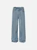 Aelfric Eden Patchwork Two Layer Loose Jeans sold by Aelfric Eden