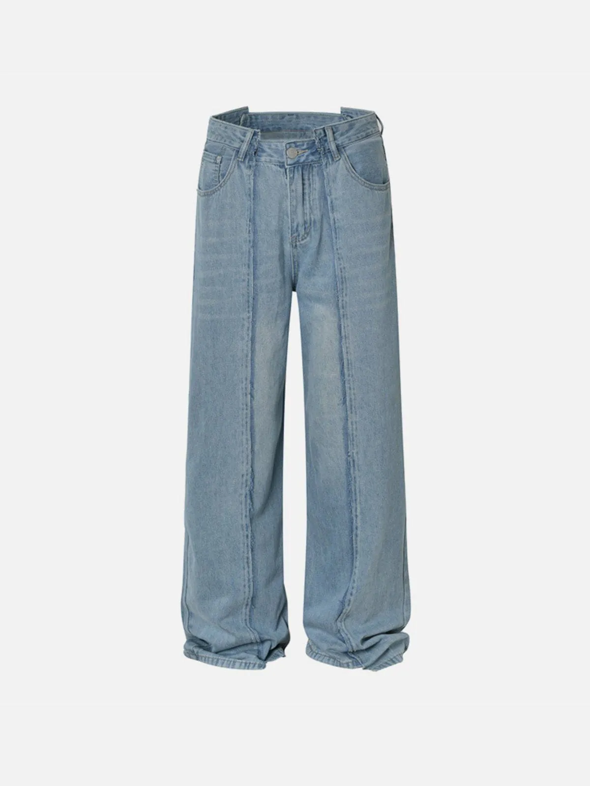 Aelfric Eden Patchwork Two Layer Loose Jeans sold by Aelfric Eden