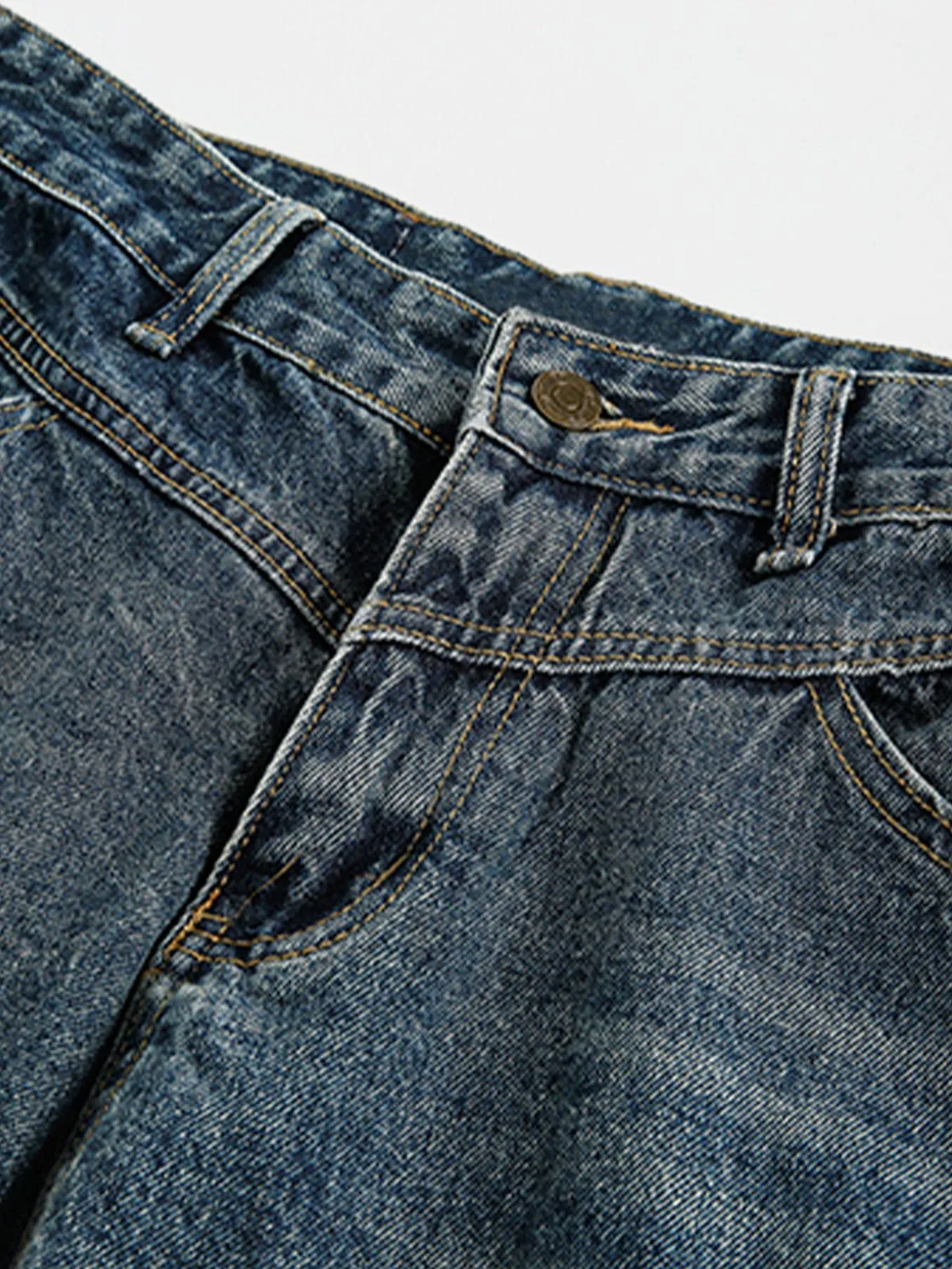 Aelfric Eden Washed Wrinkle Loose Jeans sold by Aelfric Eden product image thumbnail 3