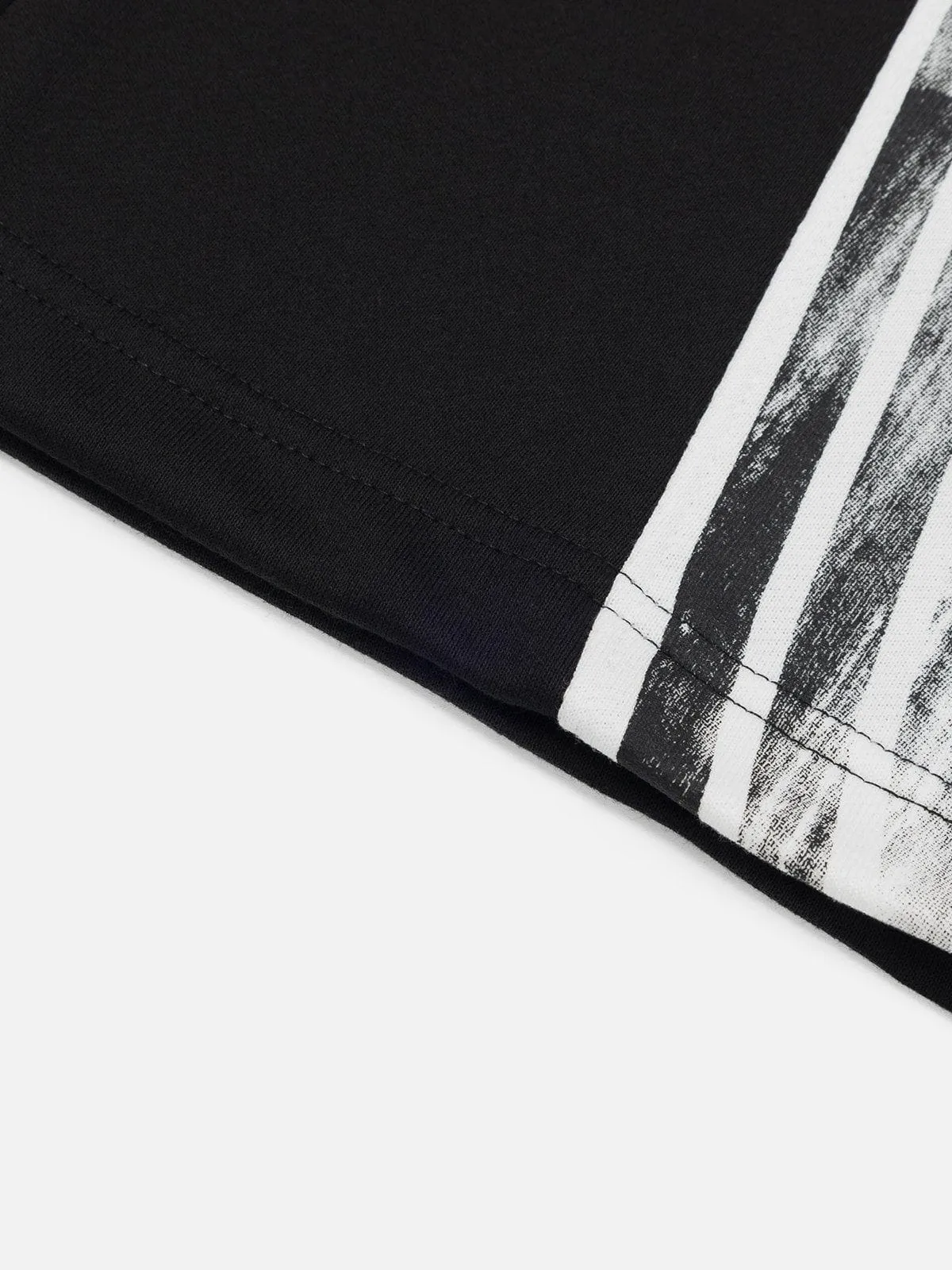 Aelfric Eden Contort Stripe Graphic Baggy Sweatpants sold by Aelfric Eden product image thumbnail 4