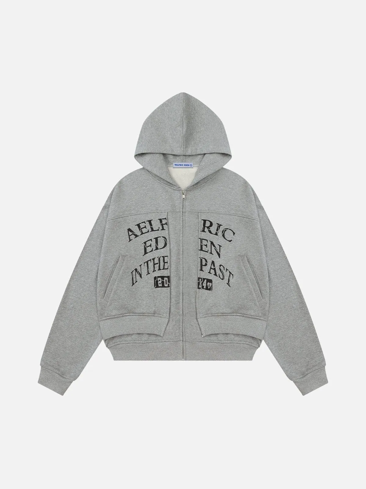 Aelfric Eden Two Layer Cropped Zip Up Hoodie sold by Aelfric Eden