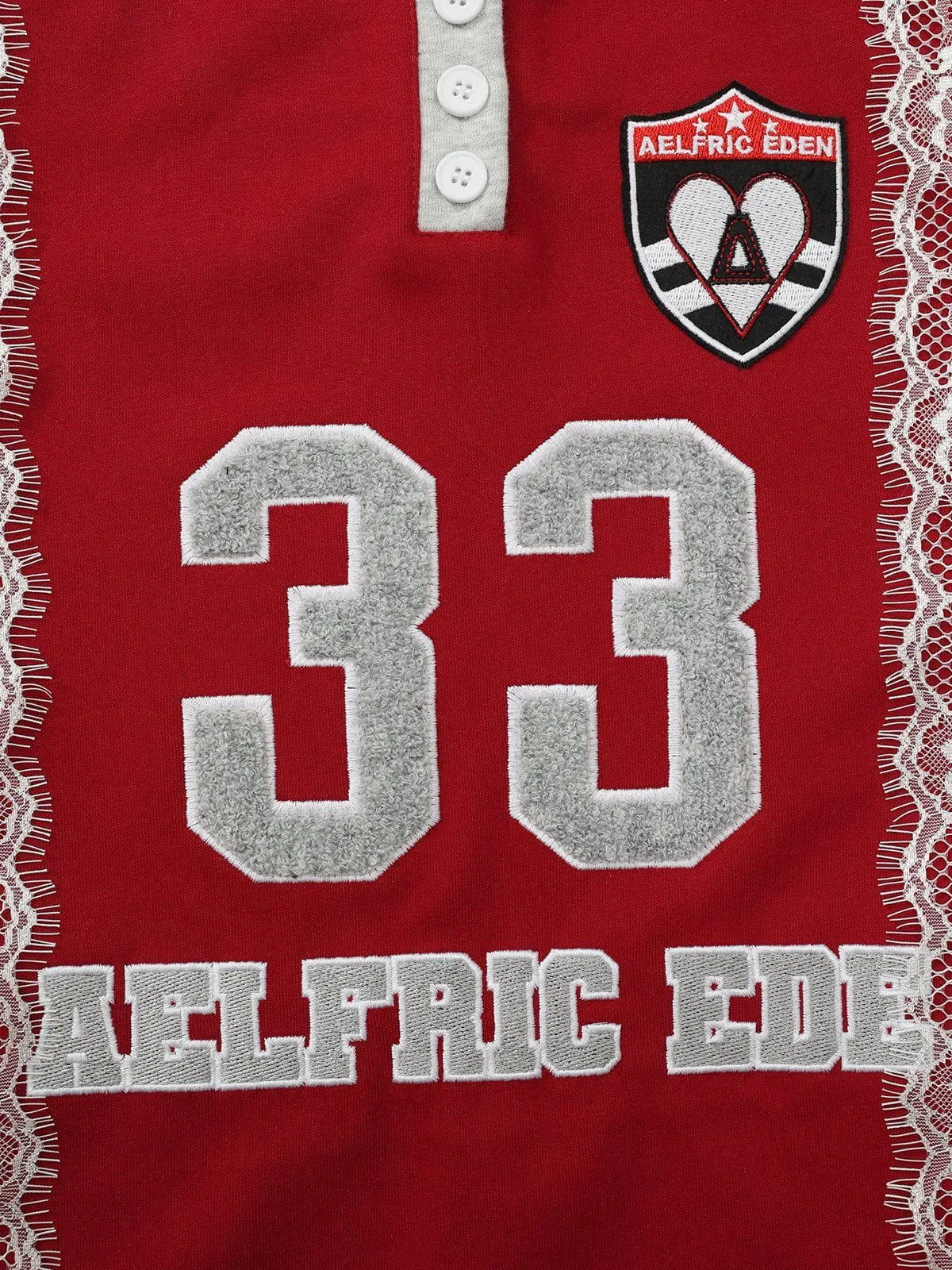 Aelfric Eden Color Blocking Lace Sweatshirt sold by Aelfric Eden product image thumbnail 3