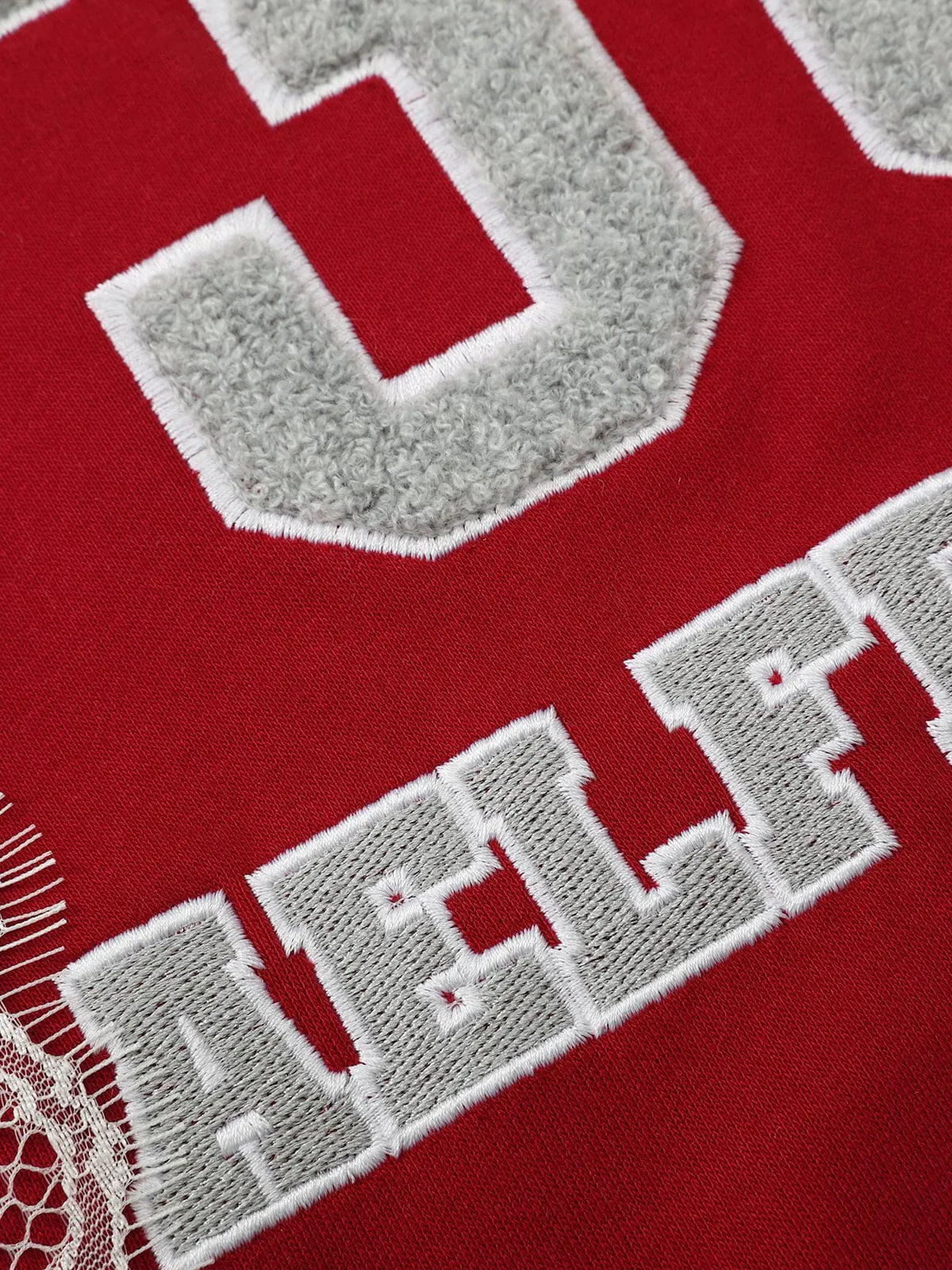 Aelfric Eden Color Blocking Lace Sweatshirt sold by Aelfric Eden product image thumbnail 4