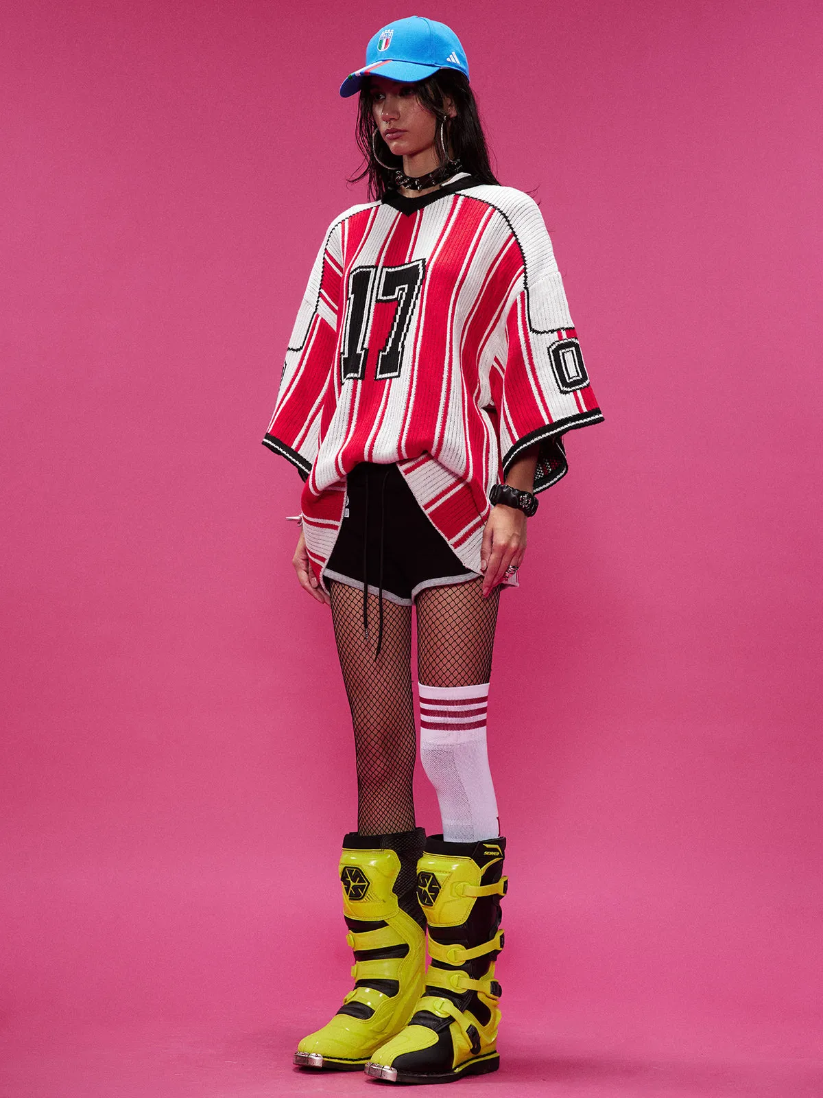 Aelfric Eden 17 Stripe Football Knit sold by Aelfric Eden product image thumbnail 2