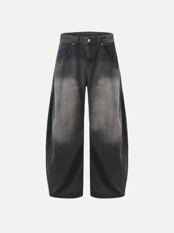Aelfric Eden Dirty-Dyed Super Baggy Barrel Jeans sold by Aelfric Eden