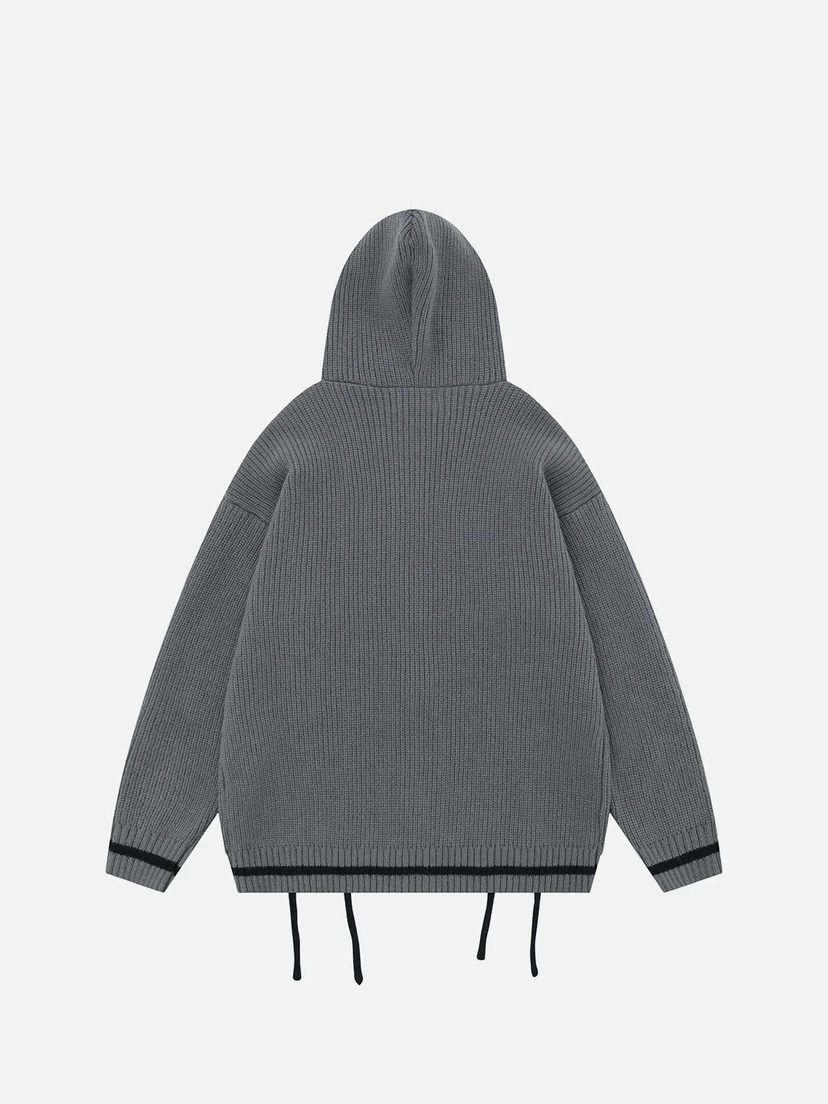 Aelfric Eden Ribbon Knit Zip Up Hoodie sold by Aelfric Eden product image thumbnail 2