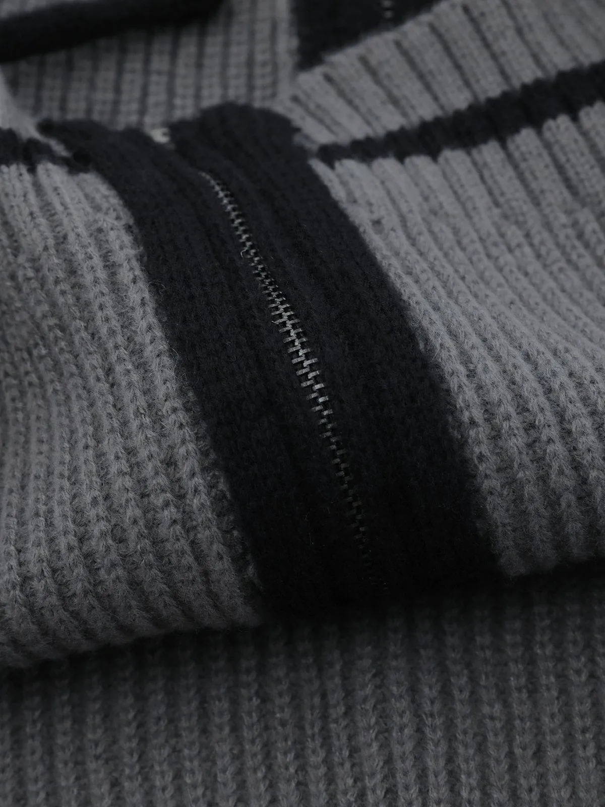 Aelfric Eden Ribbon Knit Zip Up Hoodie sold by Aelfric Eden product image thumbnail 3