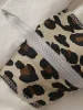 Aelfric Eden Leopard Print Patchwork Zip Up Hoodie sold by Aelfric Eden