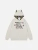 Aelfric Eden Leopard Print Patchwork Zip Up Hoodie sold by Aelfric Eden