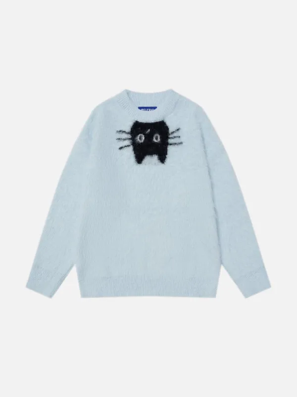Aelfric Eden Cute Cat Sweater sold by Aelfric Eden