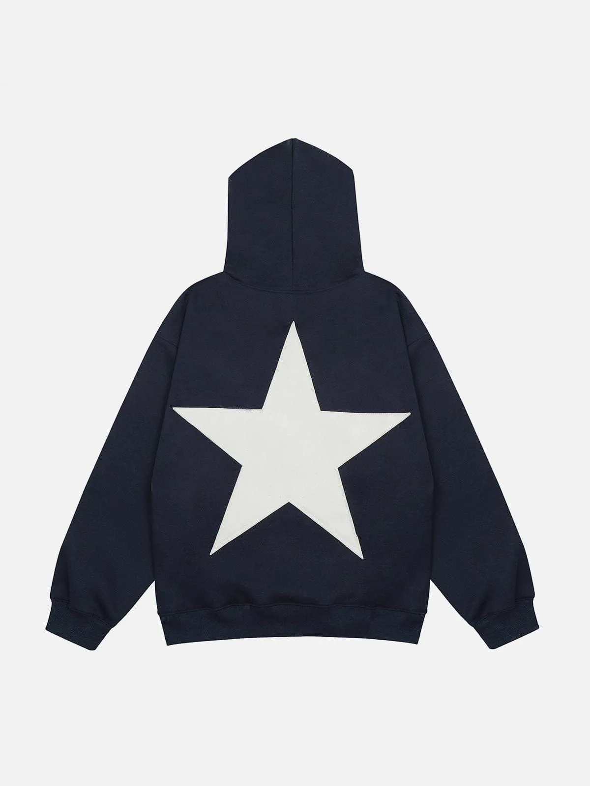 Star Print Color Contrast Hoodie sold by Aelfric Eden product image thumbnail 2