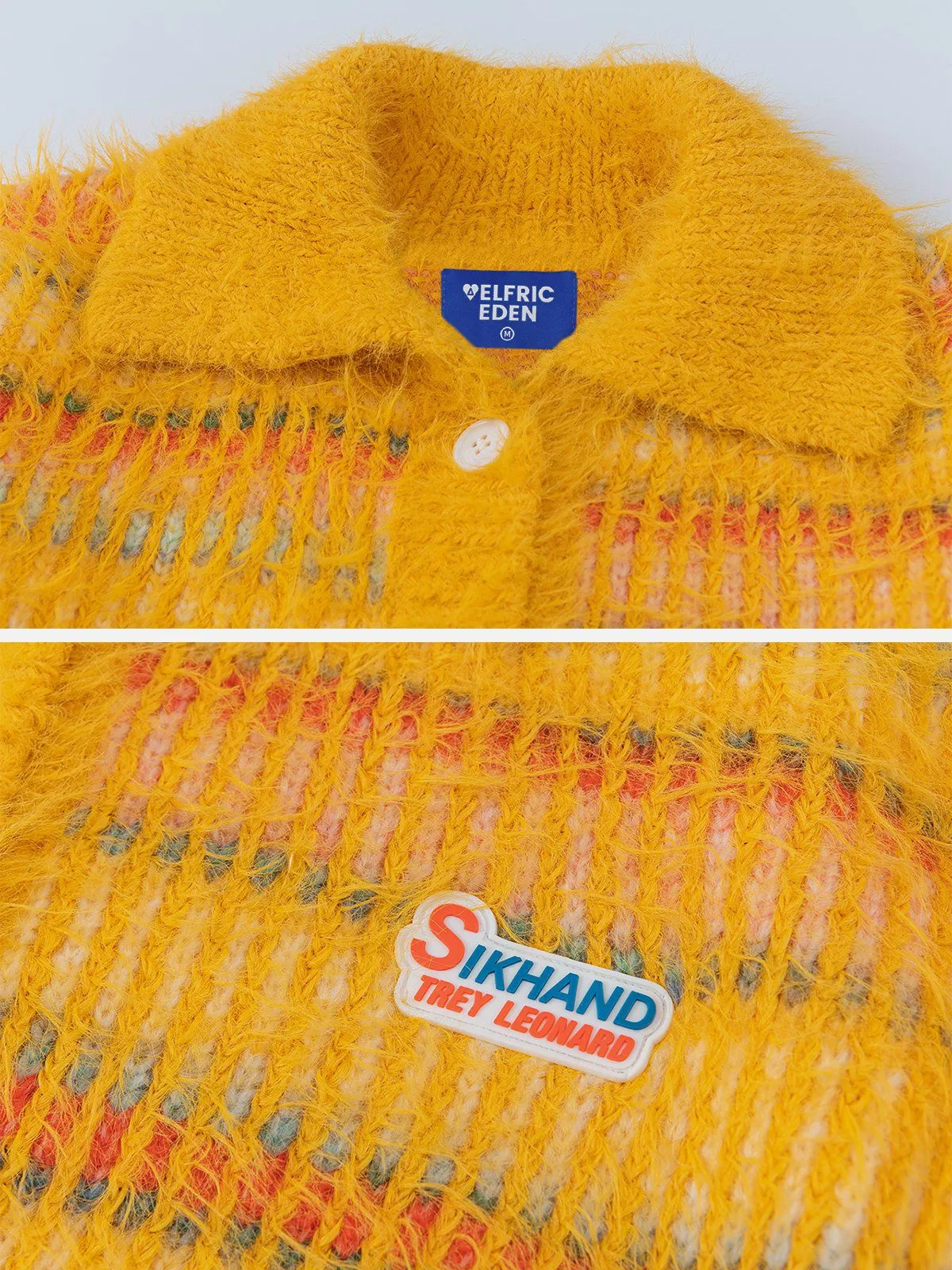 Stripes Fringe Cardigan sold by Aelfric Eden product image thumbnail 3