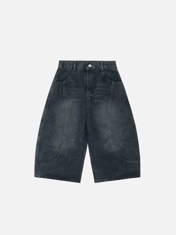Aelfric Eden Deconstructive Washed Longline Jorts sold by Aelfric Eden