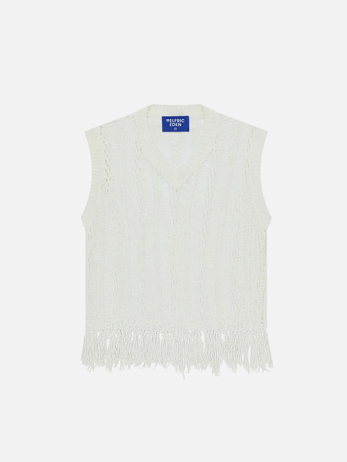 Aelfric Eden Open Knit Tassel Sweater Vest sold by Aelfric Eden