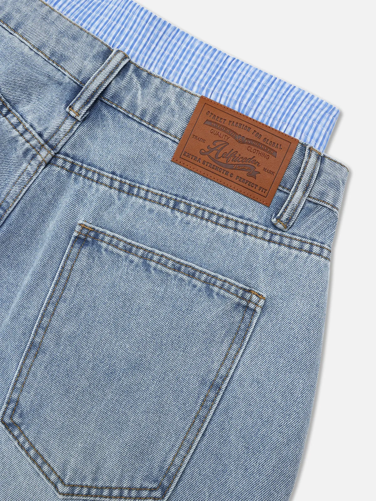 Aelfric Eden Double Waist Longline Jorts sold by Aelfric Eden product image thumbnail 5