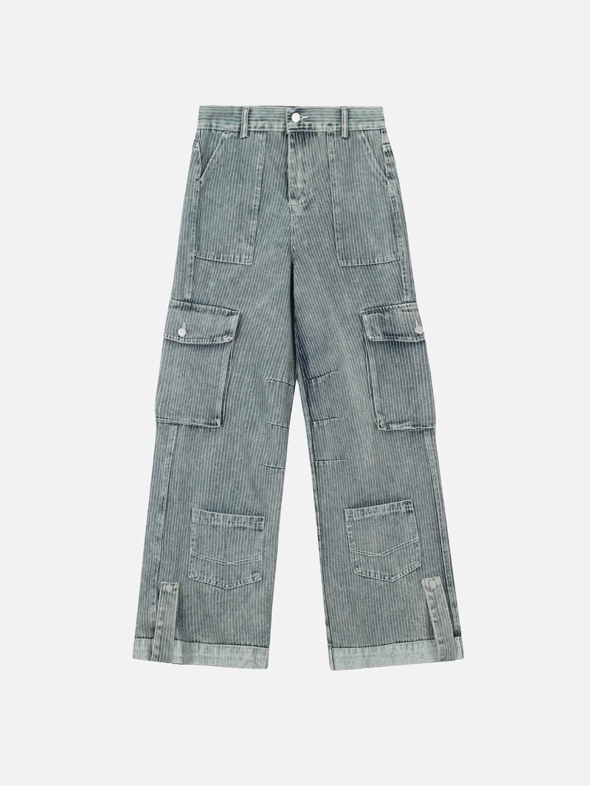 Aelfric Eden Stripe Multi Pocket Loose Jeans sold by Aelfric Eden