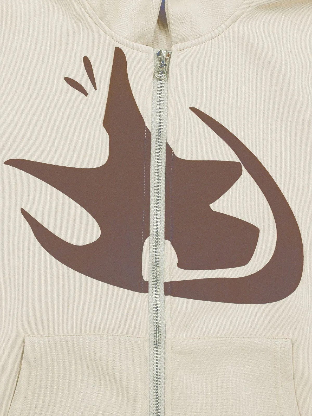 Aelfric Eden Star Foam Printing Zip Up Hoodie sold by Aelfric Eden product image thumbnail 3