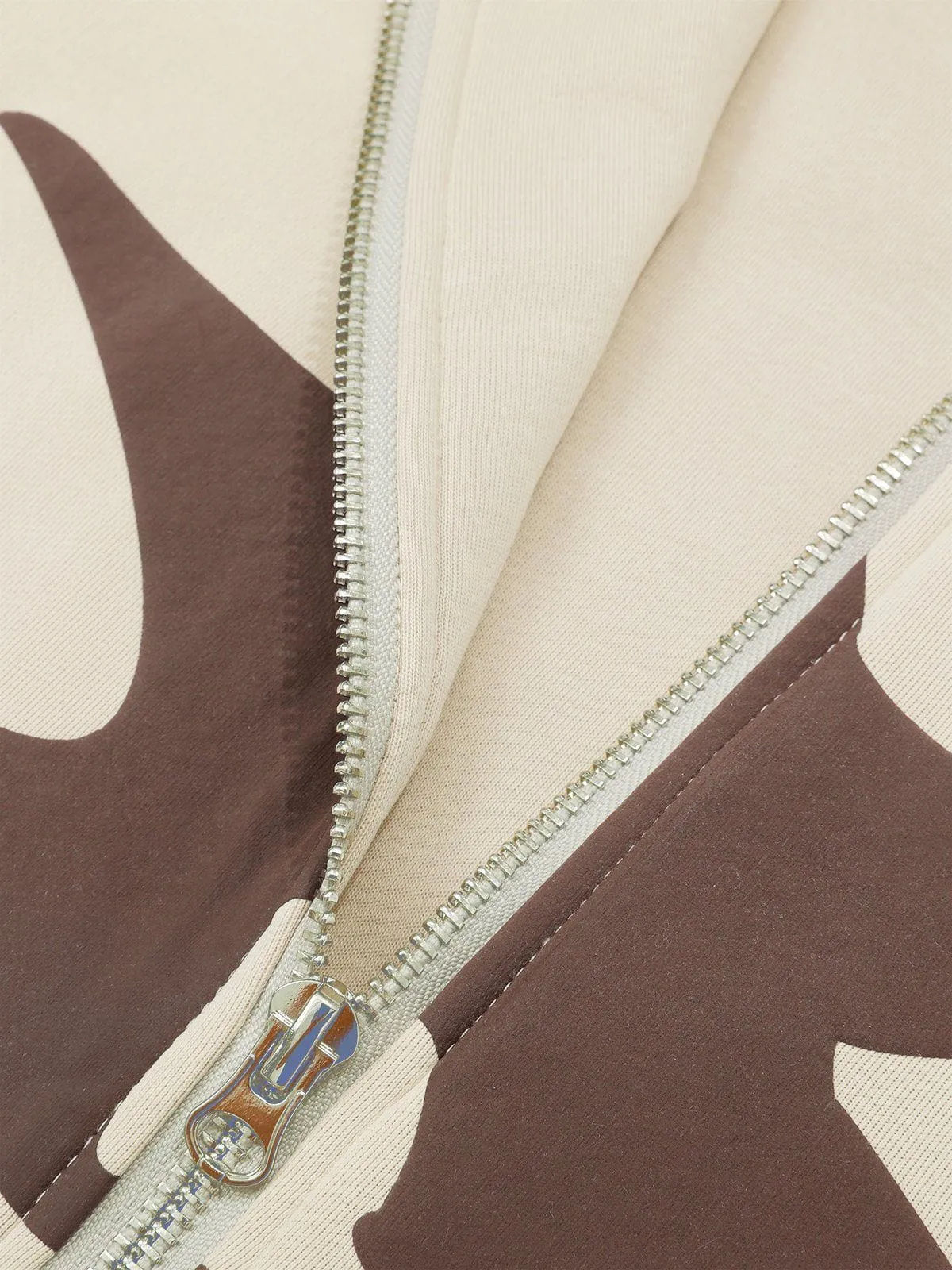 Aelfric Eden Star Foam Printing Zip Up Hoodie sold by Aelfric Eden product image thumbnail 5